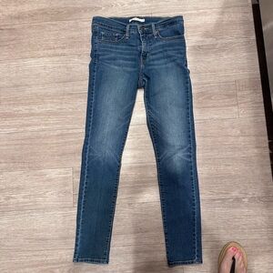 311 Levi's Women's Dark Blue Skinny Jeans